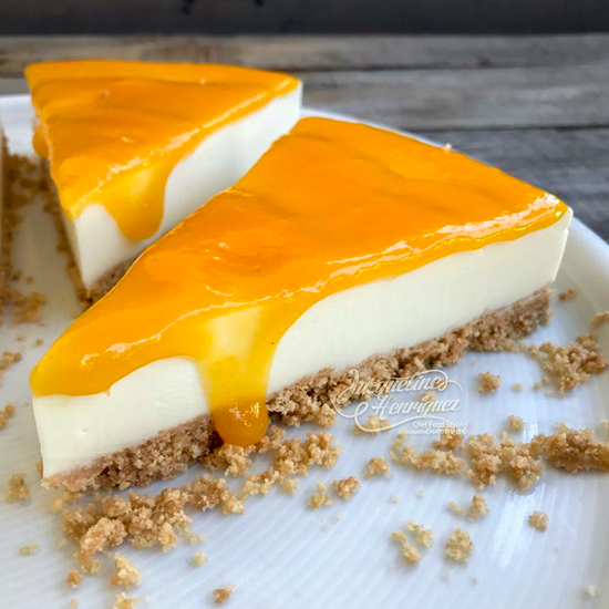 CHEESECAKE FRIO DE MANGO