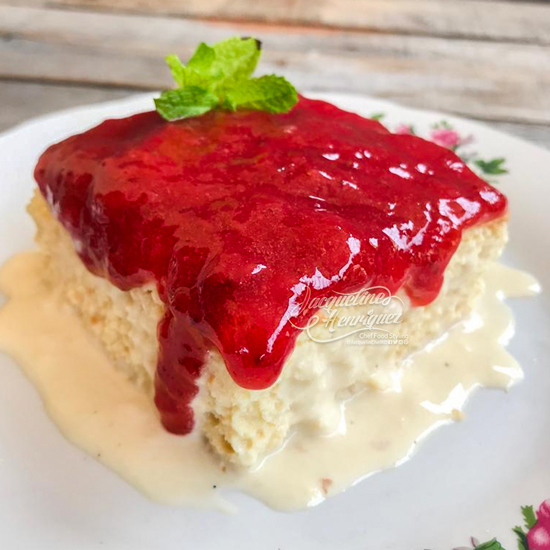 TRES LECHE DE FRESA