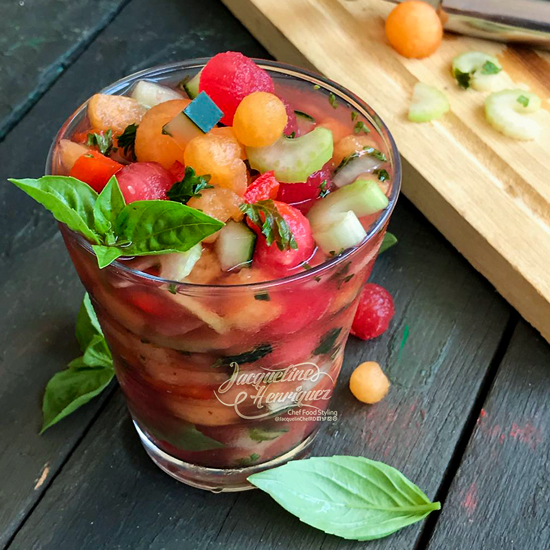 GAZPACHO DE FRUTAS Y VERDURAS