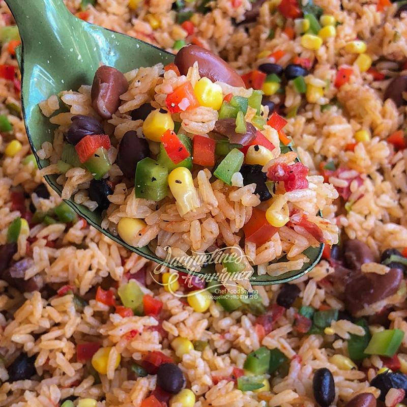 CAZUELA DE ARROZ CON HABICHUELAS