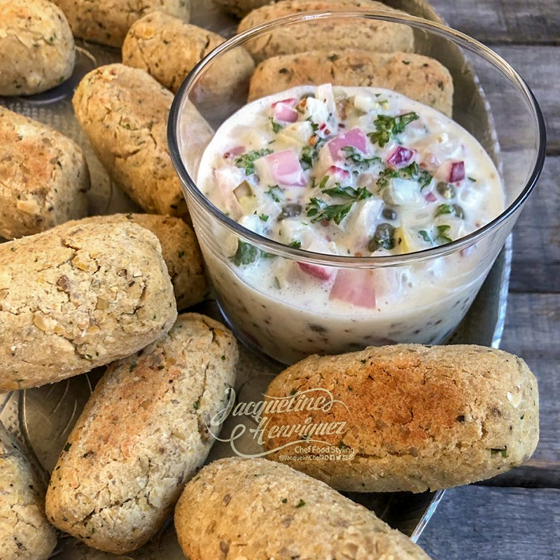 CROQUETAS DE GARBANZO Y POLLO