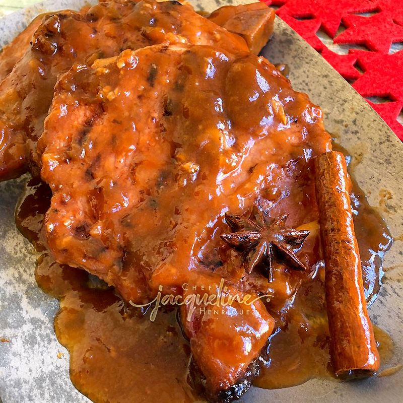 CHULETAS CON SALSA DE VINO